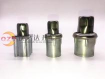 Stainless steel foot cover multi-specification adjustable stainless steel all-steel square steel sleeve all-steel round steel sleeve adjustable foot pad