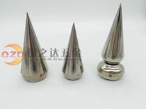 201# stainless steel non-seat conical gun head fence fence fence courtyard Guard gun head