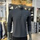 Mu Gaodi men's half-breasted long-sleeved T-shirt
