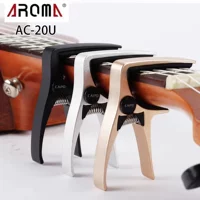 Aroma guitar nhỏ umming clip ukulele ukulele cho capo dễ thương nhạc cụ phụ kiện nhỏ gọn capo cá mập