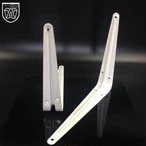 Thickened shelf nine-frame triangle bracket bracket iron bookshelf layer shelf partition fixed support wall