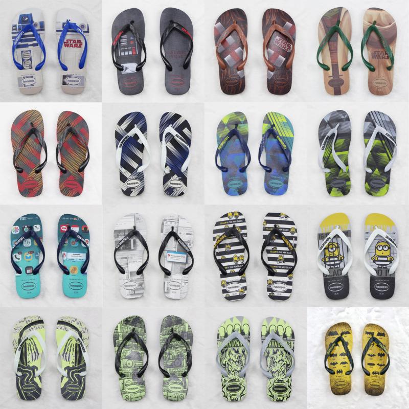 Brazil Havana 2018 Flip-Flops Simpson Unisex Anti-Slip Slippers for Men and Women Spring and Summer