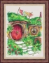 Cầu vồng thêu Quảng trường chính hãng DMC cross stitch từ phù hợp với mảnh Hobbit Hut - Bộ dụng cụ thêu tranh thêu tứ quý