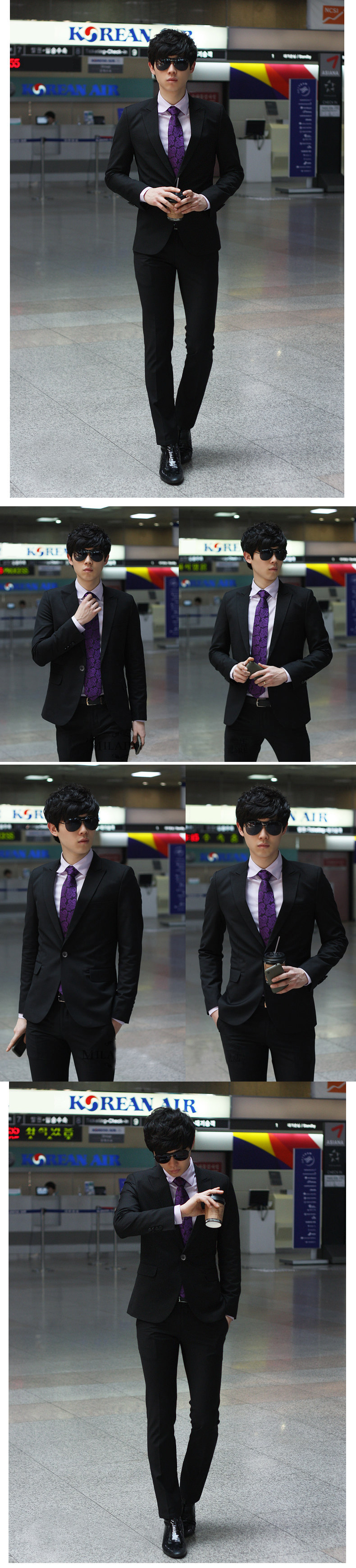 Costume homme en laine pour hiver - Ref 1578656 Image 11