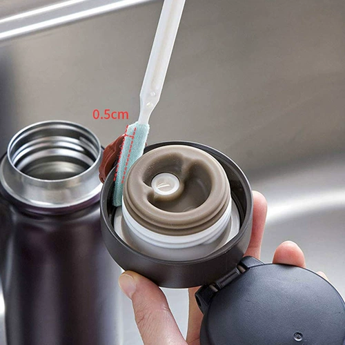 Японский импортный стакан, крышка для стакана, гигиенический ершик для бутылочки, щетка, щеточка, кисть, универсальный чайник