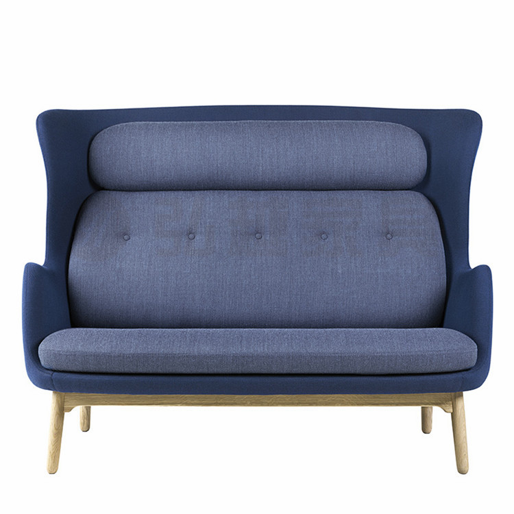 FRP thiết kế nội thất phòng khách phong cách Bắc Âu sofa hình cafe nói chuyện sofa net sofa đỏ ghế dựa
