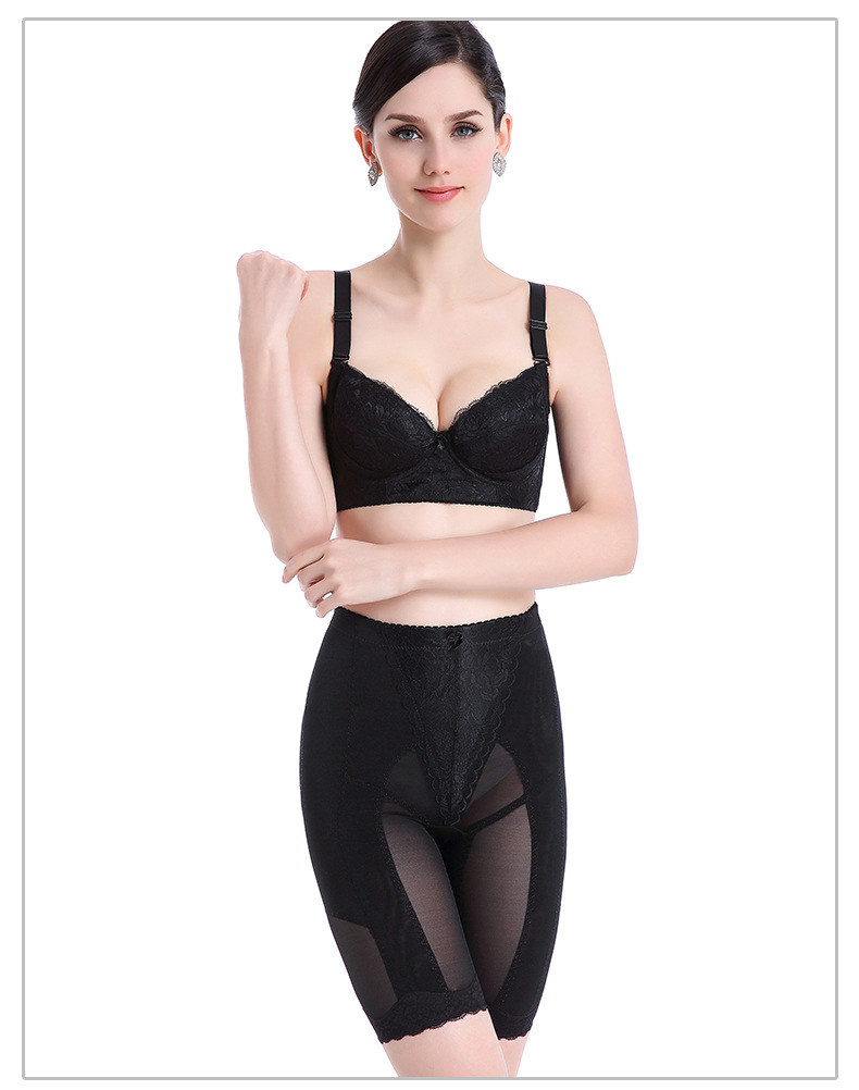 Phần mỏng Phiên bản nâng cao sau sinh của khóa bụng bụng chia phù hợp với corset corset cơ thể định hình đồ lót quần lót nữ thun lạnh