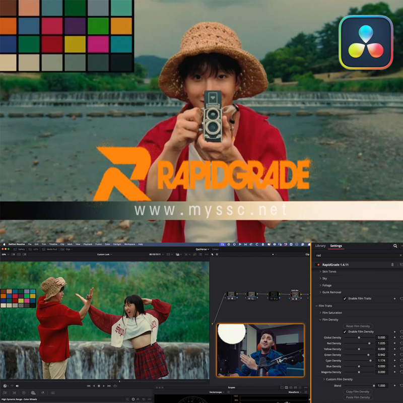 One-Click Ai Smart Film Color Grading Simulation Davinci Plugin Rapidgrade – Qazi Qazverse One-Click Ai Smart Film Color Grading Simulation Davinci Plugin Rapidgrade – Qazi Qazverse