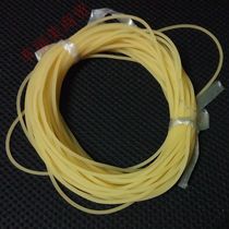 Rubber band 2mm solid tie bars Plain solid tie bars wear-resistant and pull-resistant 10 meters