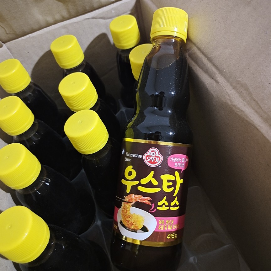 Full 2 Barbecue Pickled stock South Korea Imports tumbler Spicy Soy Sauce Seafood Juice 415g Fried Shrimp Fried Chicken Sauce