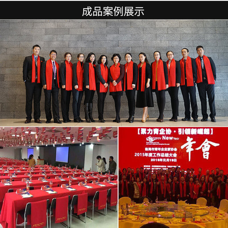 Birthday present red scarves for women Winter with gift boxes Gift Boxes to send girlfriends to girls for Christmas New Year