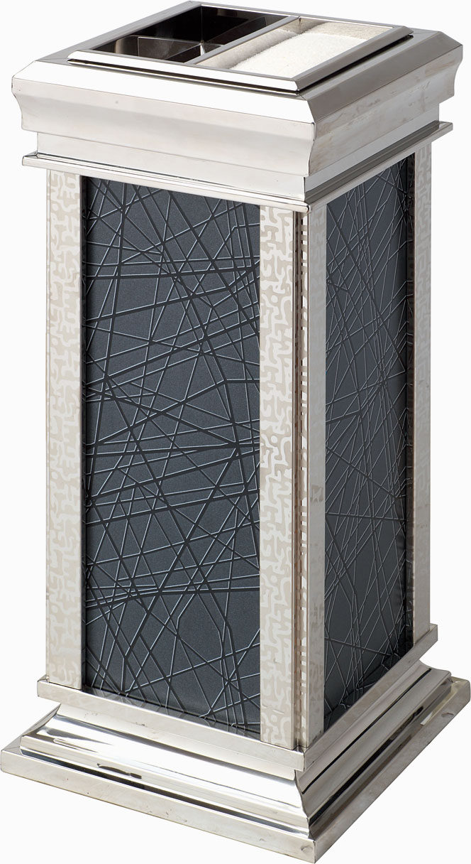 New Four Corner Dust Bucket High-grade Peel Bucket Hotel Guesthouse Lobby Elevator Trash Can