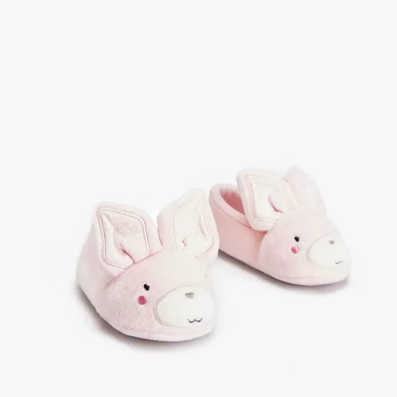 Giày dép dễ thương của Zara Home Children có thể được mang bên ngoài dép đi trong nhà hình thỏ 17007371050