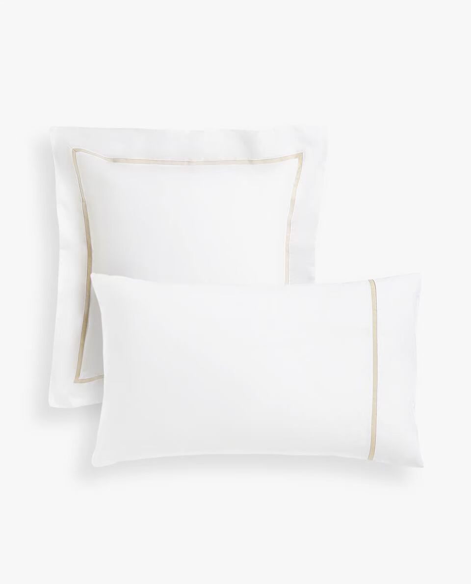 Zara Home nối đơn giản sọc vành đai chăn bìa chăn đơn mảnh đôi 49894088710 - Quilt Covers chăn siêu nhẹ