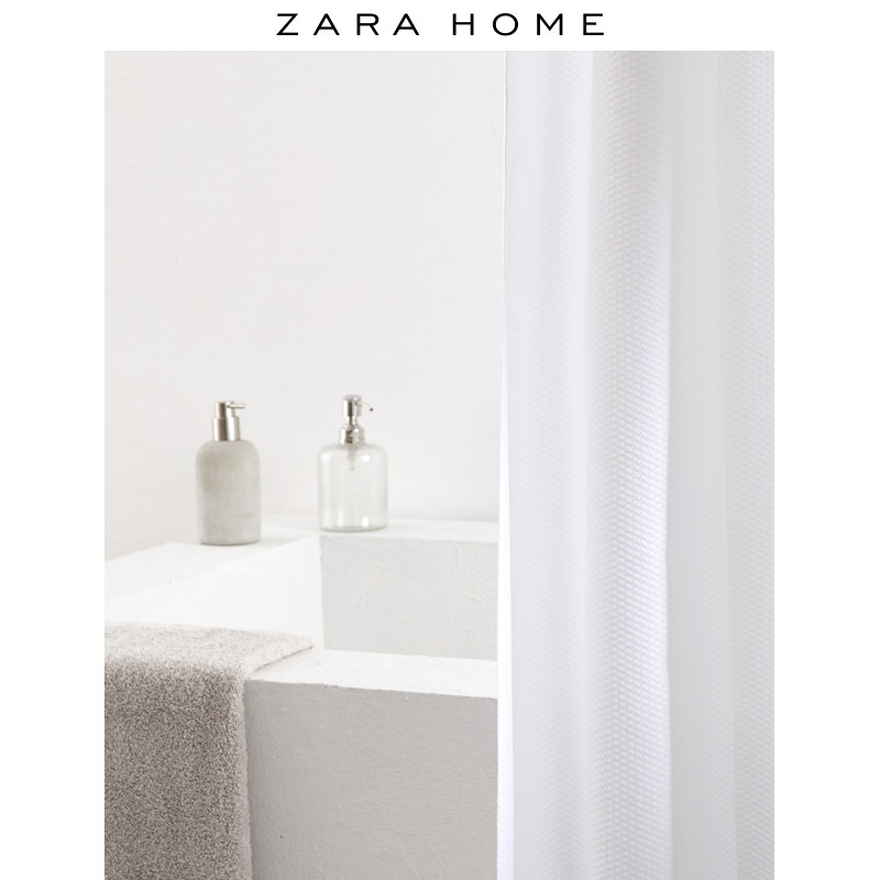 Купить Шторы для ванной Зара Хоум полосатые занавески для душа ванная ...