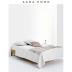 Zara Home đơn giản màu xám cotton satin 1,5m1,8m trải giường nệm đơn mảnh 40540900802 - Trang bị Covers Mua ga phủ giường Trang bị Covers