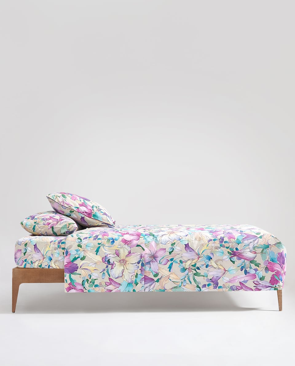 Zara Home in hoa chăn 47327088999 - Quilt Covers chăn đũi