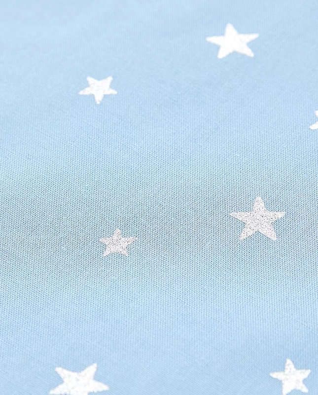 Zara Home KIDS loạt Blue Star trẻ em hai mặt in dệt chặt bông chăn 47382088400 - Quilt Covers