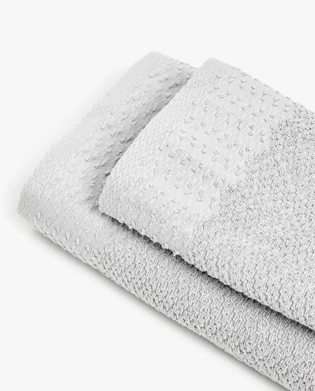 Zara Home mô hình hình học jacquard khăn 41432013811 - Khăn tắm / áo choàng tắm khăn tắm lông cừu