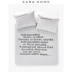 Zara Home Bắc Âu nhà đơn giản tươi thanh lịch chăn và gối kit 47353565802 - Quilt Covers chăn phao siêu nhẹ Quilt Covers
