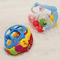 BAOLI two-in-one Jianlian ball handhold ball sports crawling baby baby soft ball toy more than 6 months