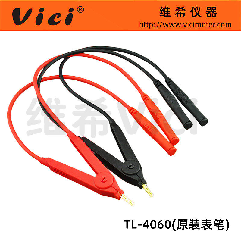 VICI Vichy milliohm meter original test line DC low resistance tester micro Eurometer four-wire meter pen