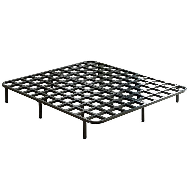 Full iron frame folding bed frame row frame thickened dragon frame 1.5 bed frame 1.8 m bed plate support frame ສາມາດປັບແຕ່ງໄດ້