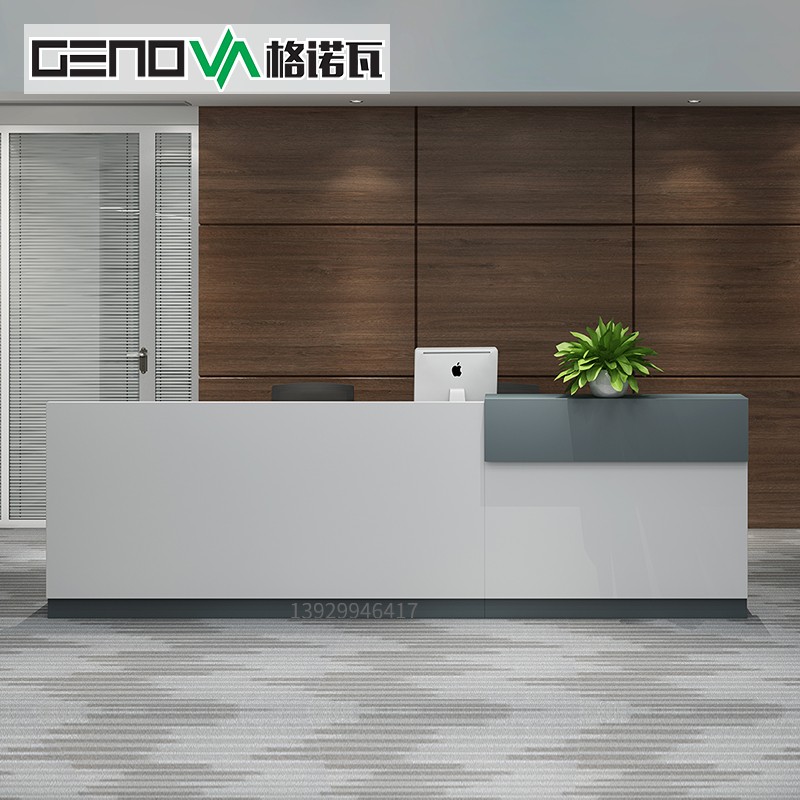 Company front desk office reception desk modern minimalist bar beauty salon welcome desk new cashier counter duty desk