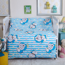 Pure Cotton Baby Nap Nursery Cushion Kindergarten 100% Cotton Children Quilt Cover Removable Bedding Core Six Piece Set