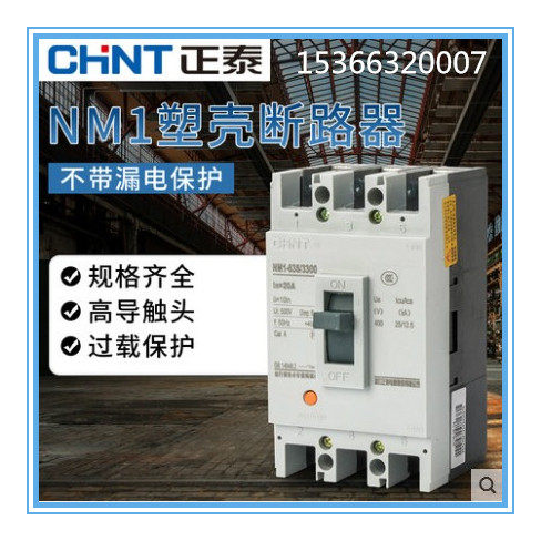Zhengtai Circuit Breaker Air Switch NM1-125S 3300 32A 40A 63A 80A 100A 125A