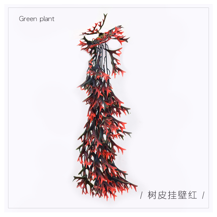 Mô phỏng tường phụ kiện cây xanh phụ kiện tường cây cỏ Ba Tư treo tường trong nhà lưới đỏ nền tường trang trí xanh - Hoa nhân tạo / Cây / Trái cây Ý tưởng từ khóa