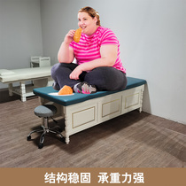 2021 new beauty bed single light luxury European solid wood SPA club custom massage bed body physiotherapy can be set