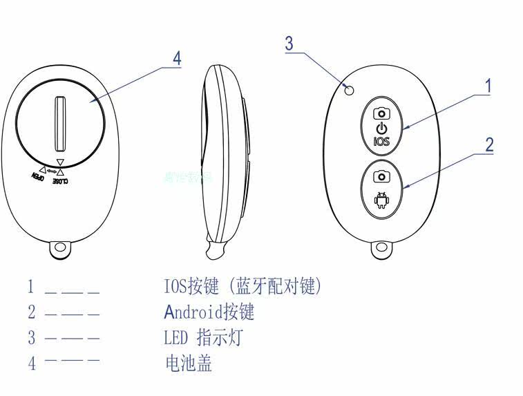 Télécommande pour téléphone portable - Ref 302500 Image 10