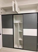 Wardrobe door custom-made wardrobe sliding sliding door custom-made simple modern solid wood cabinet door closet painted blister wooden door