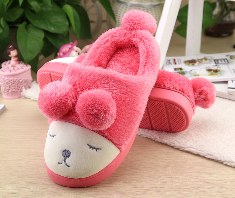 Chaussons enfants en suède pour hiver - semelle caoutchouc - Ref 1008046 Image 16
