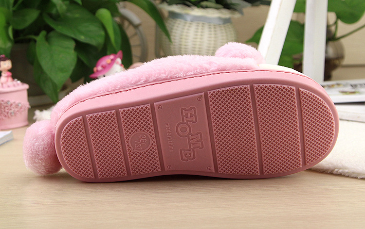 Chaussons enfants en suède pour hiver - semelle caoutchouc - Ref 1008046 Image 9
