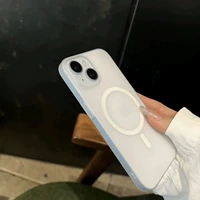 【Бело-трансляционное магнитное всасывание】 матовая ощущение ★ Обновление