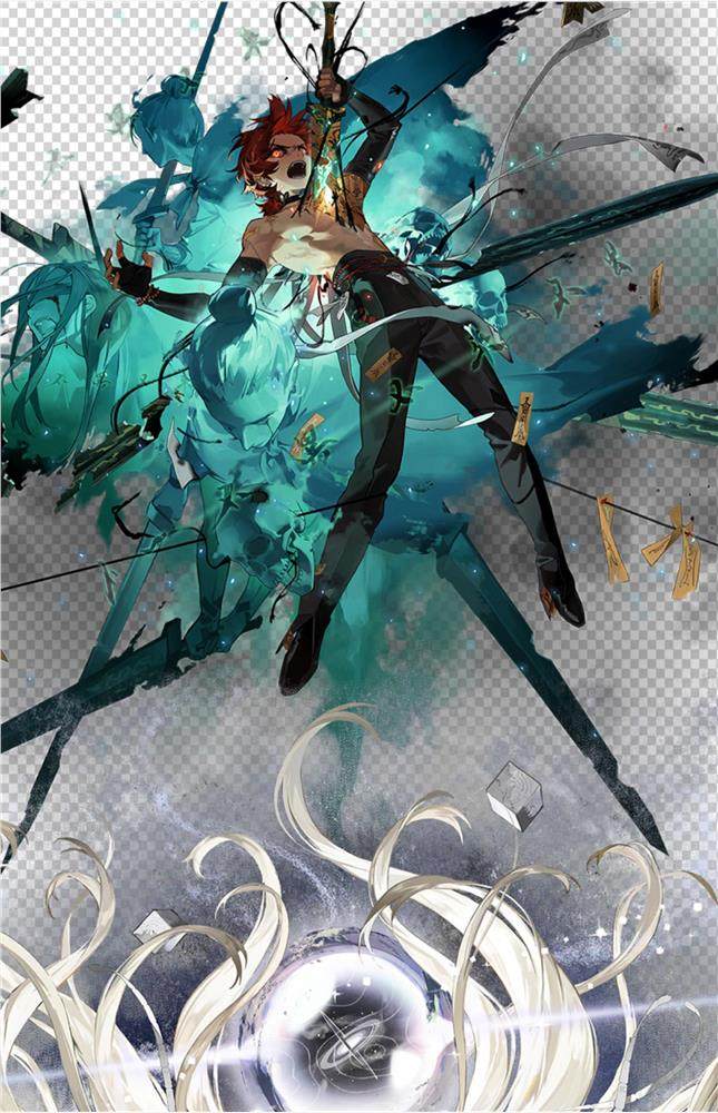 新月同行立绘高清图片PNG素材二次元游戏人物原画插画壁纸CG参考