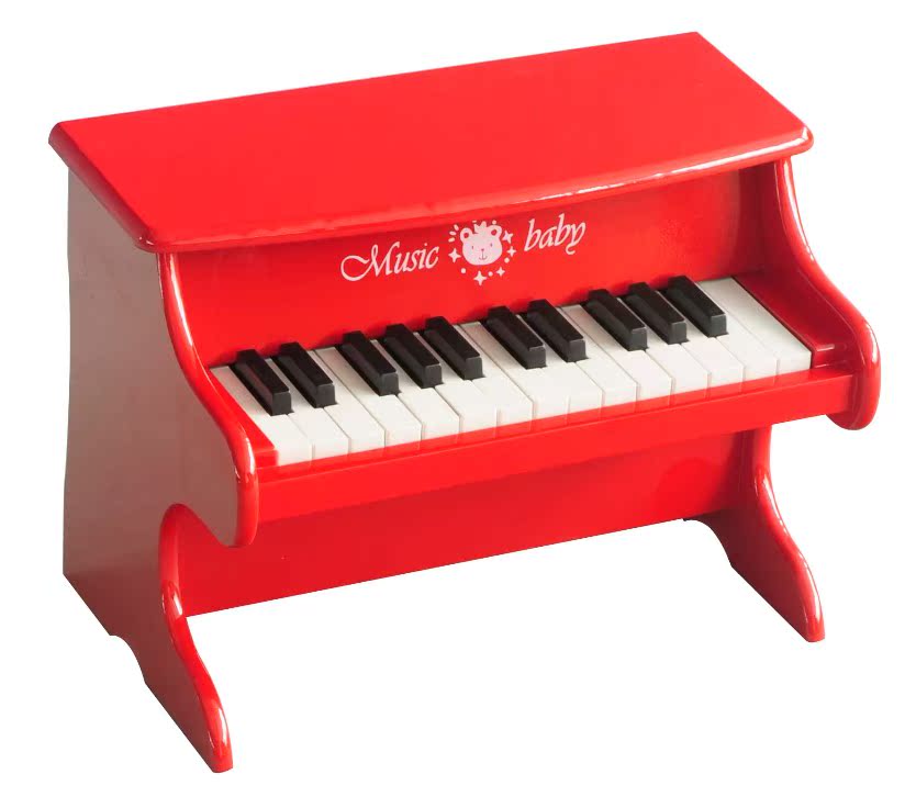 Âm nhạc cho trẻ em đồ chơi piano 25 phím máy tính để bàn nhỏ piano bằng gỗ khu vực đồ chơi âm nhạc - Đồ chơi nhạc cụ cho trẻ em dan piano cho be