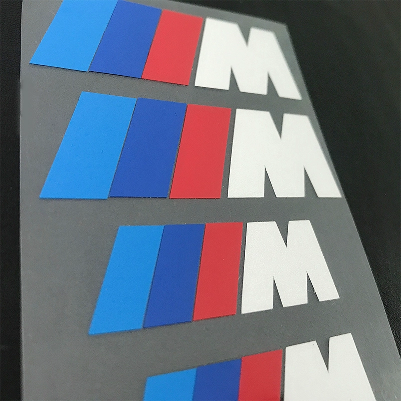 các biểu tượng xe ô tô BMW M sticker caliper Nhãn hiệu sửa đổi phanh cao BMW BMW Three Bars M Sticker BMW Sửa đổi calo logo dán xe ô tô biểu tượng ô tô