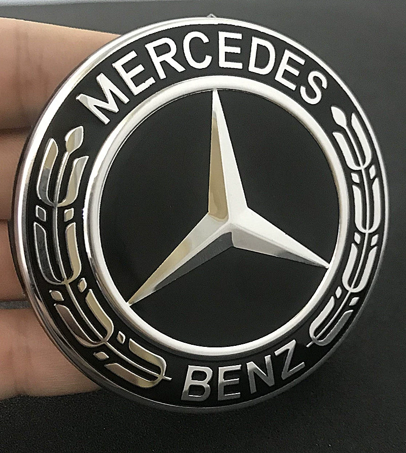 Mercedes-Benz W203 W204 W211 W212 W220 W221 W164 trung tâm tiêu chuẩn trung tâm nắp lốp nắp bánh xe logo ôtô dán xe oto 