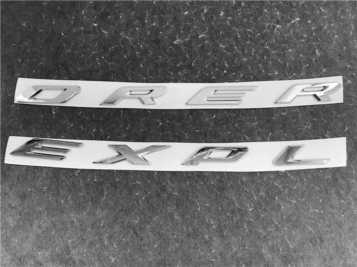 dán xe ô tô Dấu hiệu đuôi xe 911carrera mới của Porsche taycan S 992 Dấu hiệu chữ cái tiếng Anh 4 dấu đuôi xe hơi tem dan xe oto lô gô các hãng xe oto