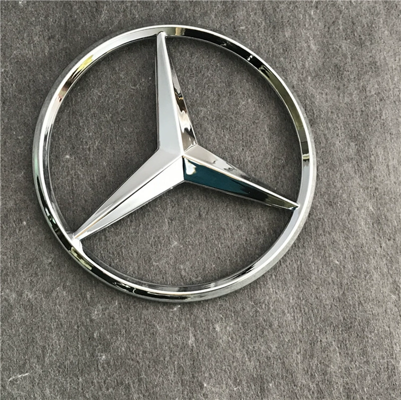 tem xe oto Mercedes-Benz A-class B-class C-class E-class S-class C200 E260 S350L cốp sau logo ngôi sao logo xe logo logo ba chấu hình dán xe oto đẹp logo các hãng xe ô tô