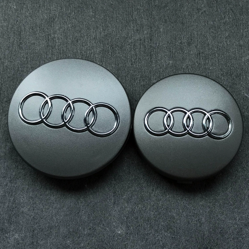 Vỏ trung tâm Audi A3 A4 A6L Q3 Q5 Q7 A5 A7 A8 Q2 logo trung tâm vỏ lốp logo logo trung tâm lo go xe hoi tem dán kính lái ô tô