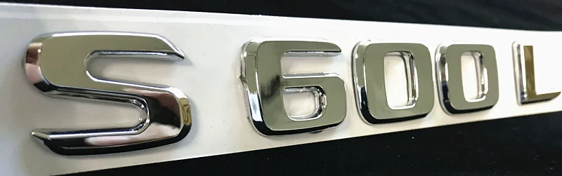 đề can dán xe ô tô Hình dán logo đuôi xe bằng chữ và số phía sau Mercedes-Benz S-Class S320L S350 S400L S500 S450L tem xe oto đẹp các logo xe hơi 