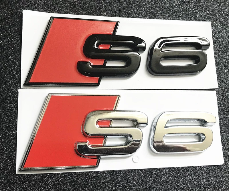 tem dán sườn xe ô to 7 chỗ Dấu hiệu chữ Audi RS S3 S4S5 S6S7 RS8 SQ5 logo xe sửa đổi đuôi sau tiêu chuẩn dịch chuyển tiêu chuẩn logo tem xe logo xe ôtô tất cả logo xe hơi 