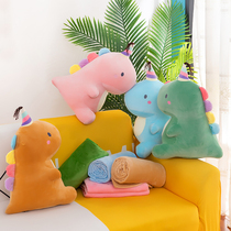 Tongxiang car pillow quilt dual-purpose pillow cushion car rear cartoon nap office folding multi-function