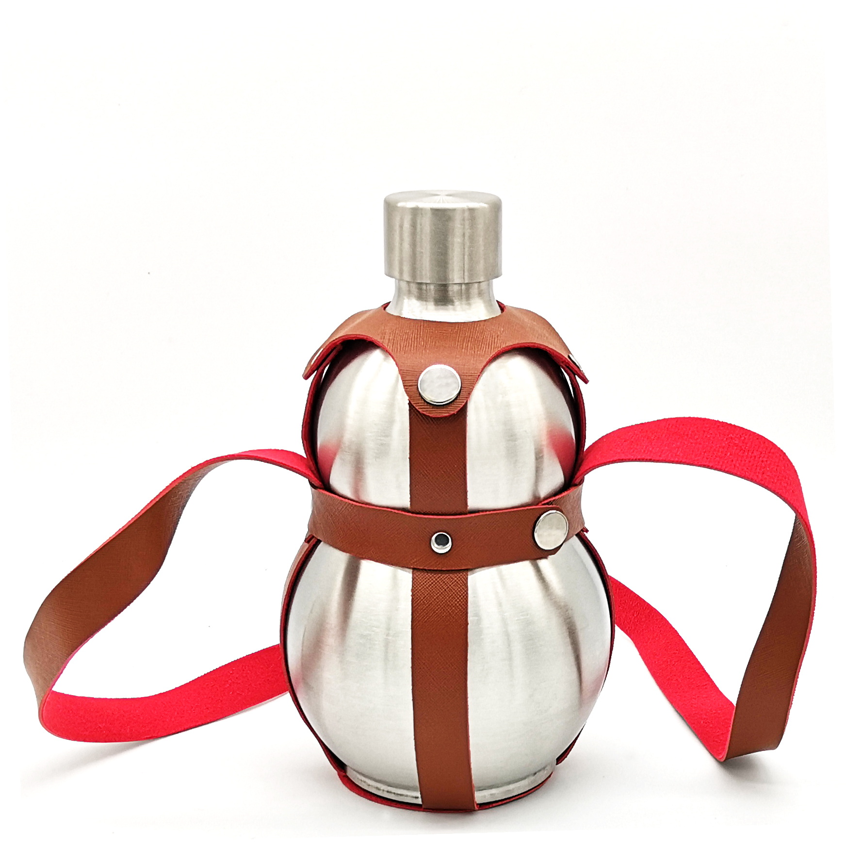 304 stainless steel wine jug kettle white steel wine hyacinth 1 2 3 7 catty of carry-on outdoor portable empty wine bottle for home
