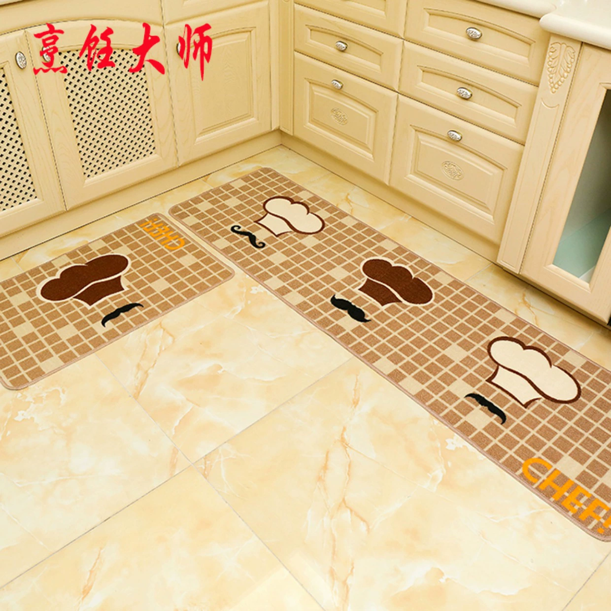 dầu dài thảm sàn thấm bếp bẩn không thấm nước thảm không trơn trượt ban công tấm thảm chùi chân nhà cửa mat thảm - Thảm sàn