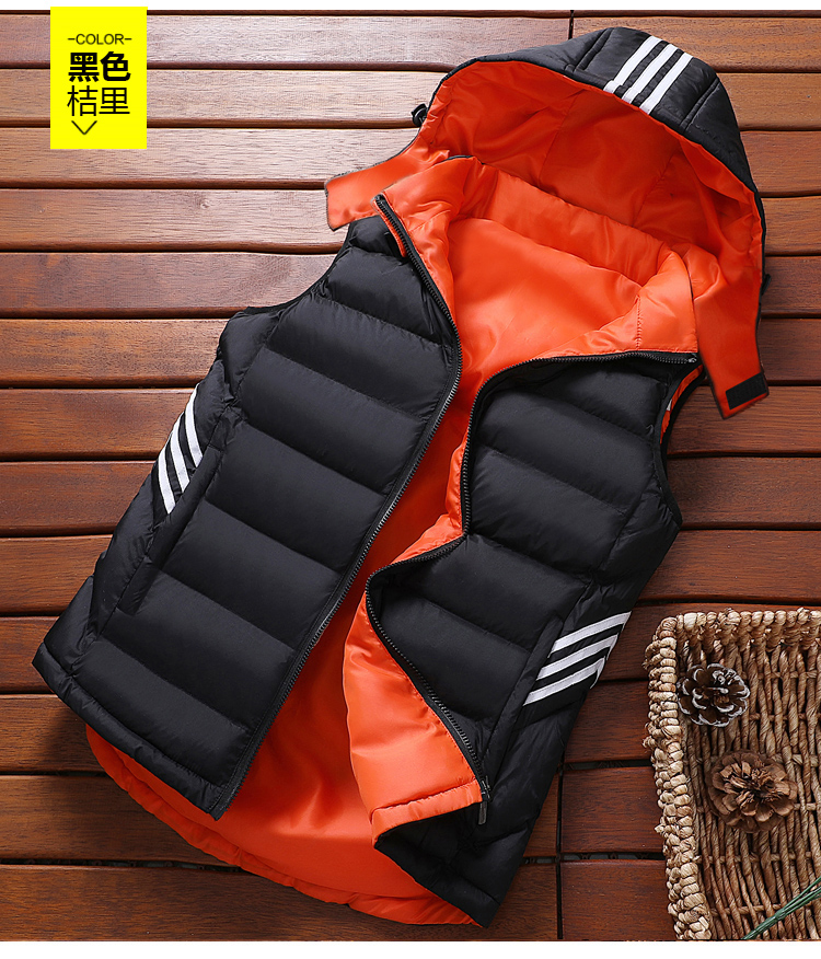Vest nam mùa thu đông phiên bản Hàn Quốc của xu hướng áo vest không tay đẹp trai cộng với phân bón để tăng vest thể thao xuống áo vest cotton áo ba lỗ tanktop nam